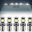 5 Pzas LED techo cabina RAM Dodge 3500 OEM blancas