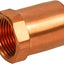 Adaptador Copa Soldadura Roscada Hembra 3/4 Cobre