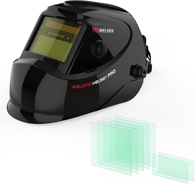 Casco soldadura oscurecimiento automático lente repuesto