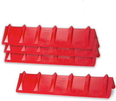 Protectores de borde 8x8x36pulg set 4 para plataformas