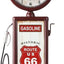 Reloj manto Route 66 cuarzo silencioso marrón/rojo 13 1/2