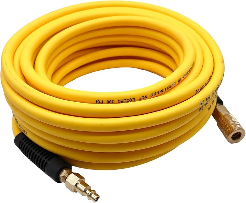 Manguera aire híbrida 1/4pulg 50ft 300psi resistente