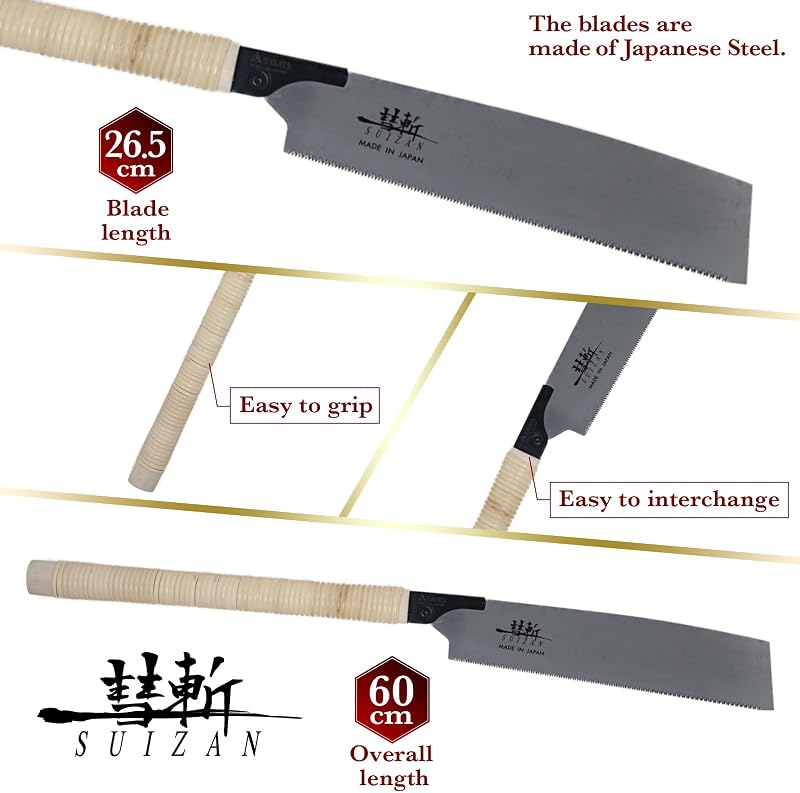 Sierra mano japonesa Kataba filo un lado