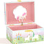 Caja joyería musical unicornio dorado canción Beautiful