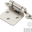 50 Pzas Bisagras Cocina 1/2" Níquel