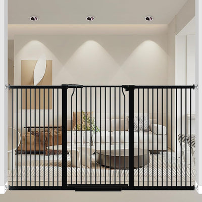 Puerta de seguridad para perros grandes 71.3-74pulg