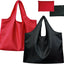 Bolsas reutilizables grandes plegables impermeables set 2