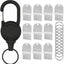 Llave gofre x10 pzas llavero plástico universal