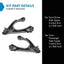 Set 2 Pzas Brazo Control Superior Honda Prelude SH 97-01