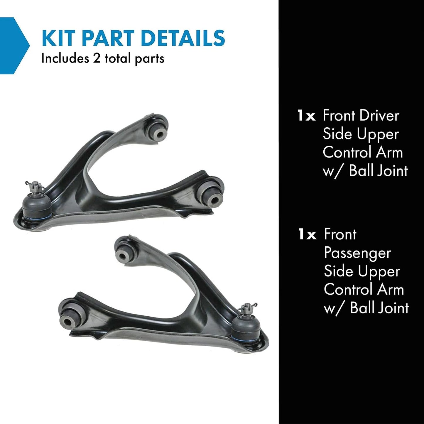 Set 2 Pzas Brazo Control Superior Honda Prelude SH 97-01