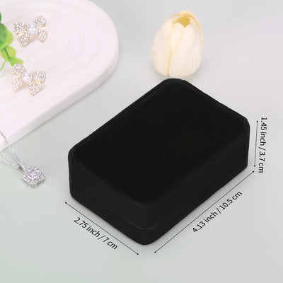 Estuche terciopelo para colgantes joyas mujer boda