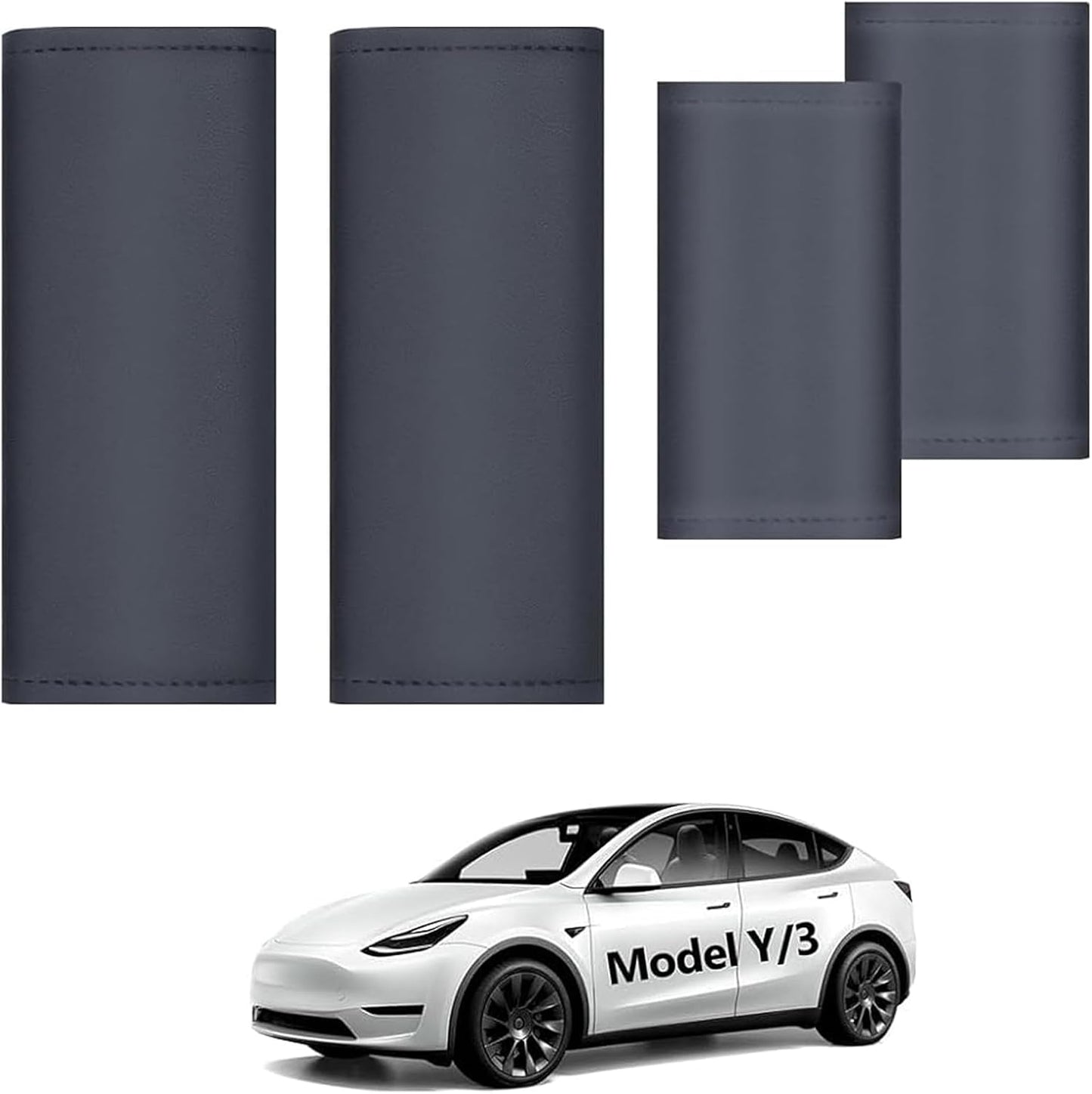 4 Fundas Manija Puerta Tesla Model Y 2020-26 Antiarañazos