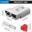 4 Baterías 50A 12-36V Kit Cable 6-12 para Cabrestante RV