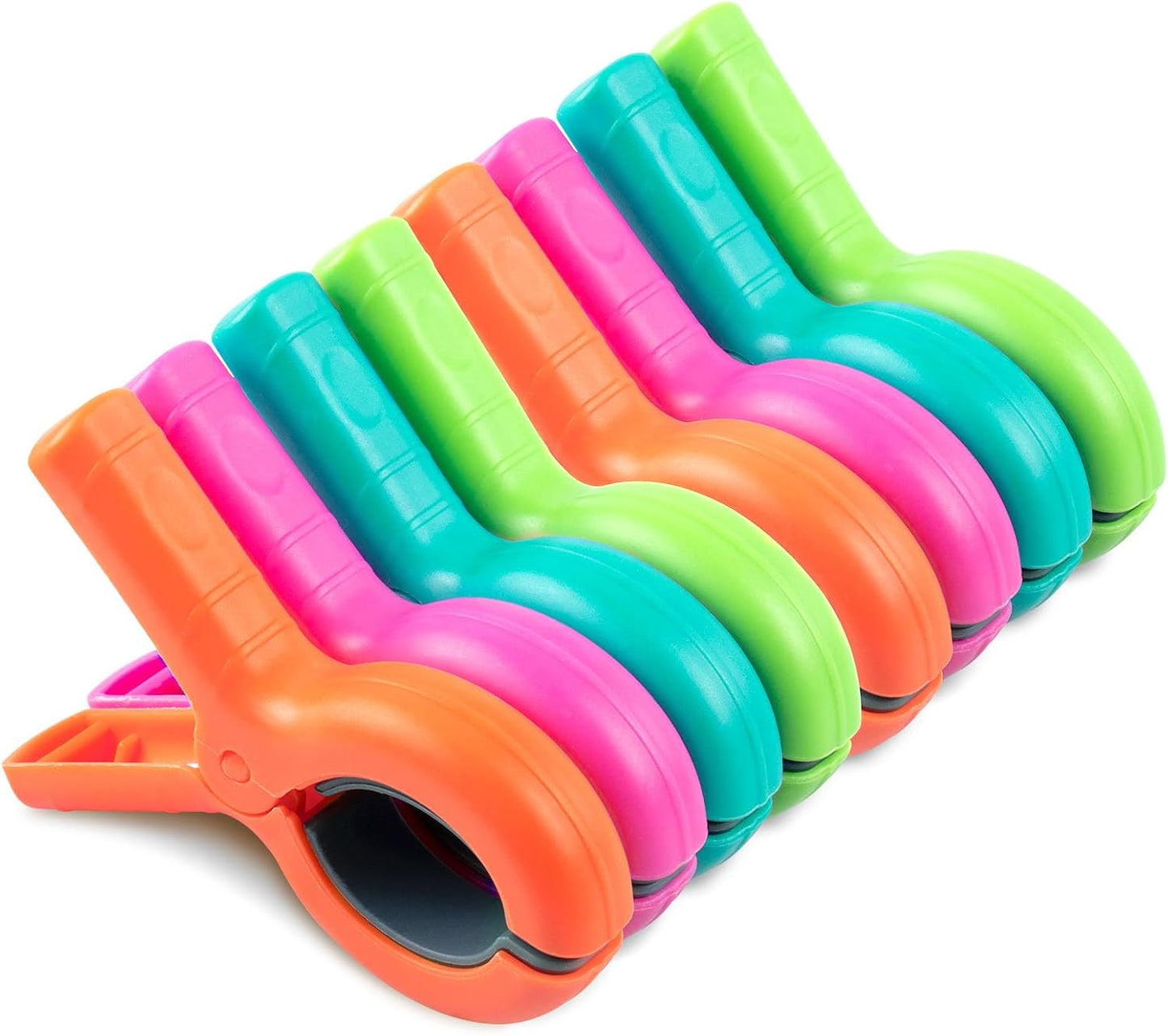 Clips toalla playa silla 8 pzas gran tamaño