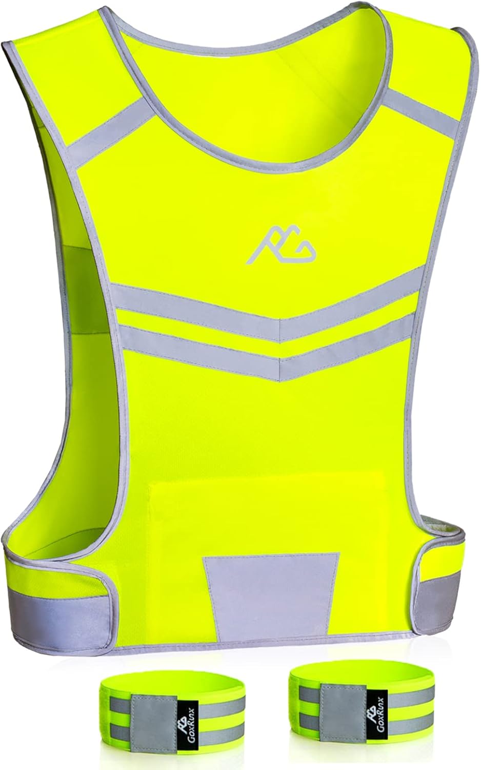 Chaleco reflectante para correr ciclismo motocicleta