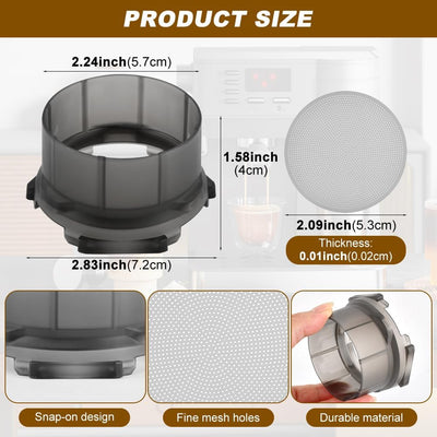 Embudo portafiltro para máquina espresso Nin-ja ES601