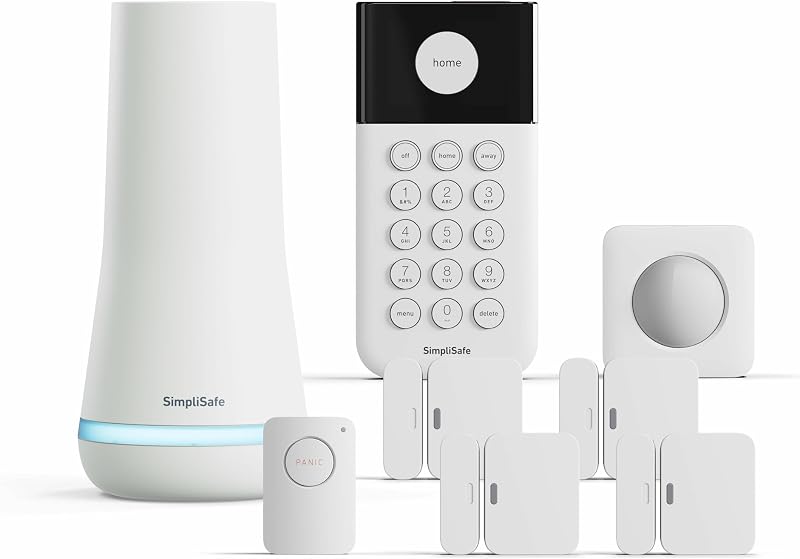 Sistema seguridad inalámbrico SimpliSafe 8 pzas color blanco