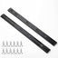 20 Diapositivas cajón 24" 10pares negro rodamiento bolas