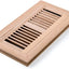 Registro piso madera roble blanco 4x10pulg
