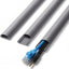 Cubiertas PVC para cables en pared 39pulg ocultan 1-2 cables
