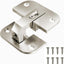 Bisagra esquina corte pastel ajustable para gabinete Grass 975