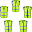 Chaleco reflectante ANSI clase 2 con cremallera