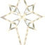Decoración silueta ventana Navidad estrella Belén 22"