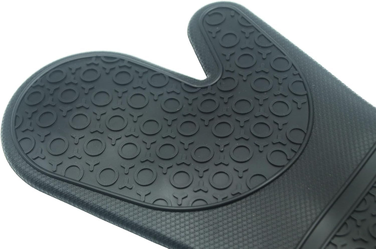 Guantes horno silicona acolchados 2 pzas 14.2pulg negro