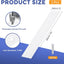 2 Placas Protectoras Puerta 6x34" 1.5mm