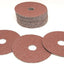 Discos lijado fibra resina alúmina 4-1/2pulg 7/8pulg 25 pzas grano 60
