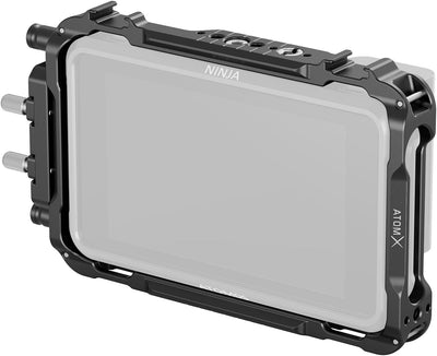 Jaula monitor Atomos Ninja V riel NATO abrazadera HDMI