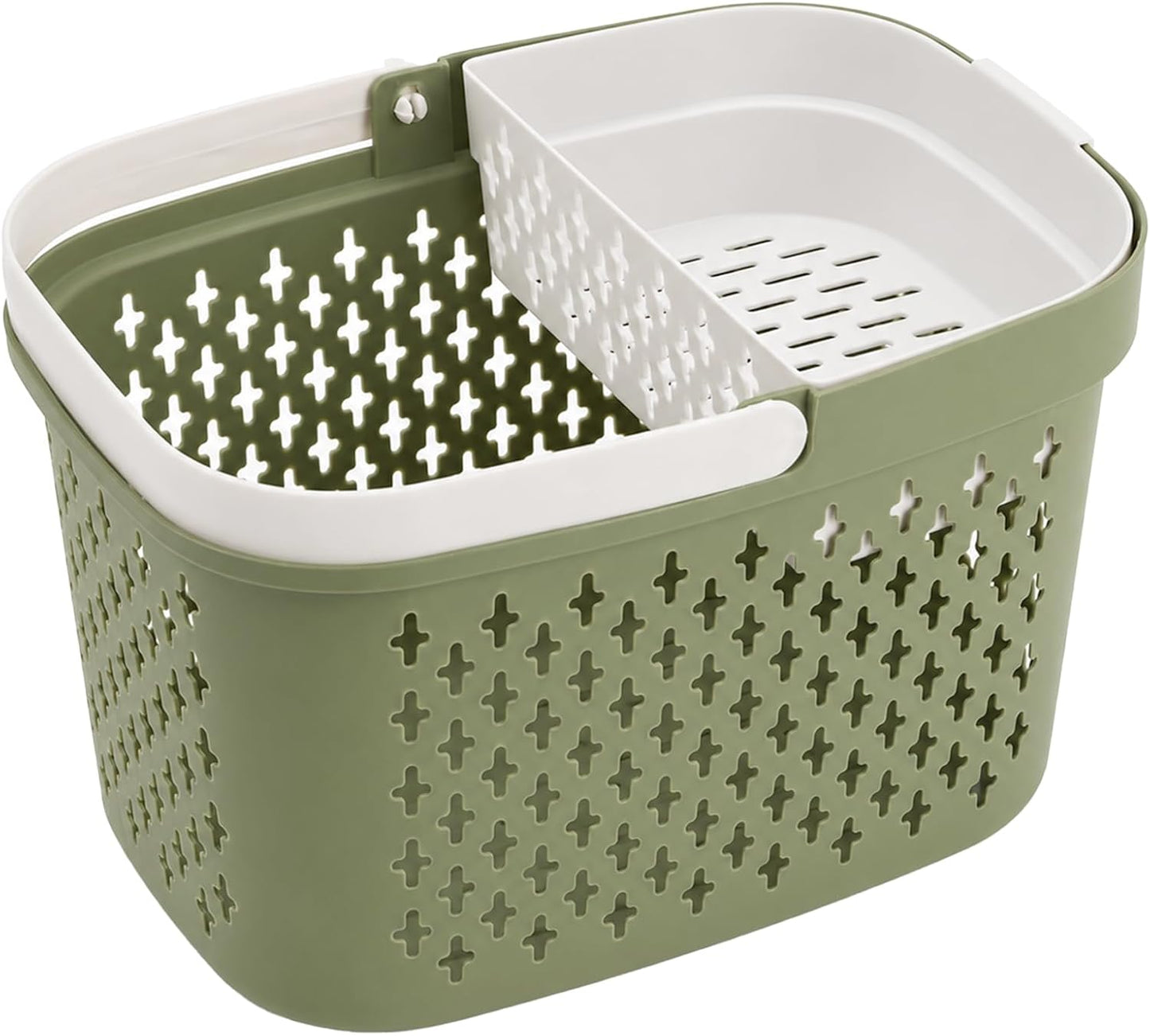 2 Cestas ducha portátiles plástico con asa
