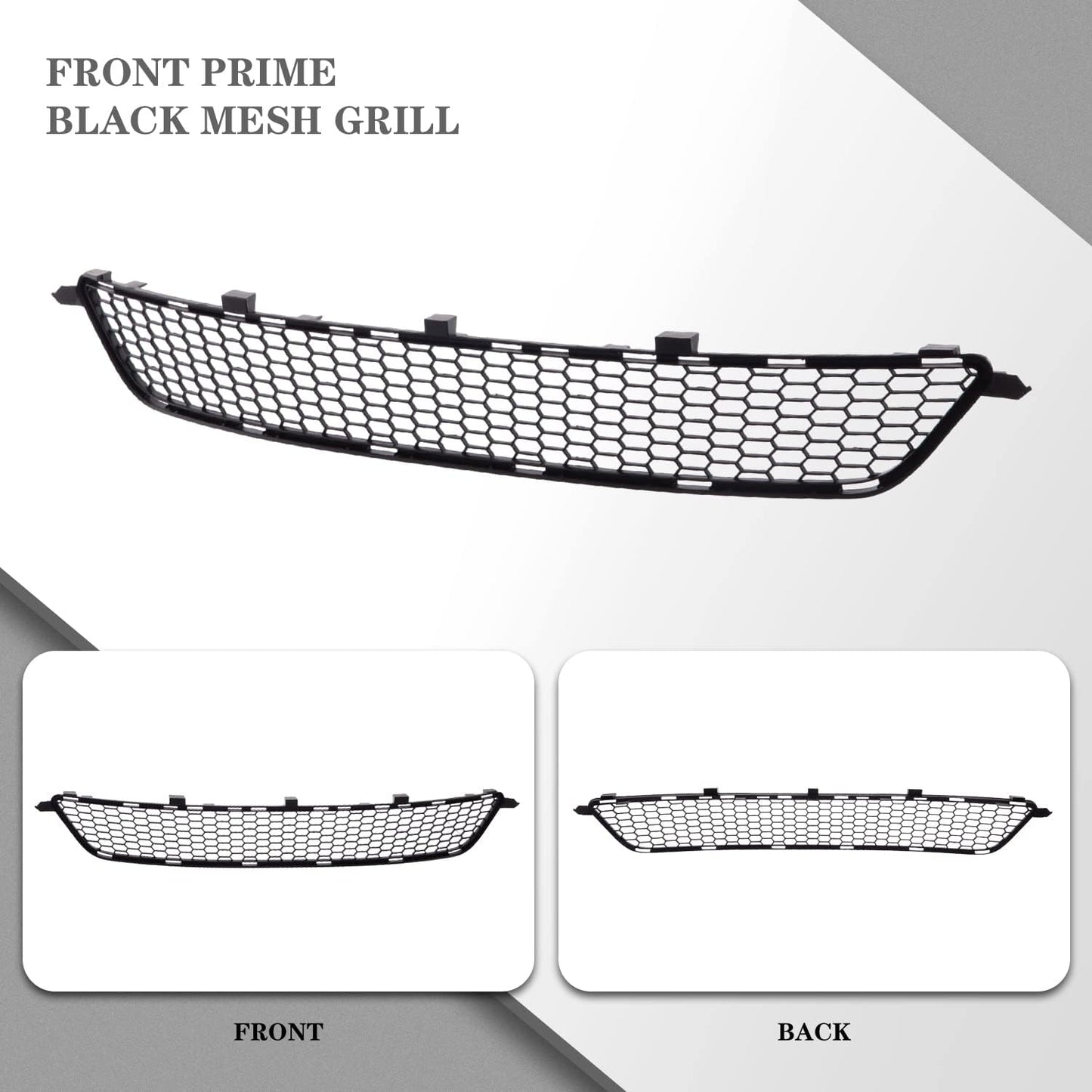 Parrilla frontal malla negro Lexus IS350 06-08