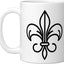 Taza Cerámica Estilo Heraldry Blanca