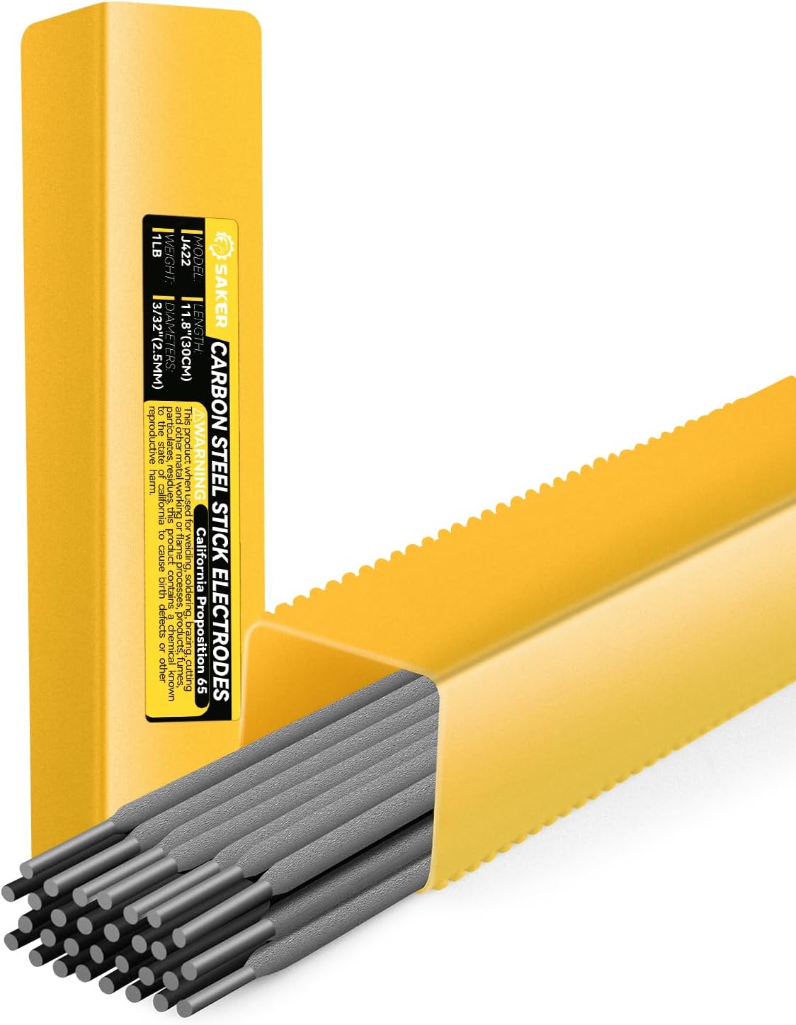 Varilla soldadura 3/32pulg acero carbono 1libra