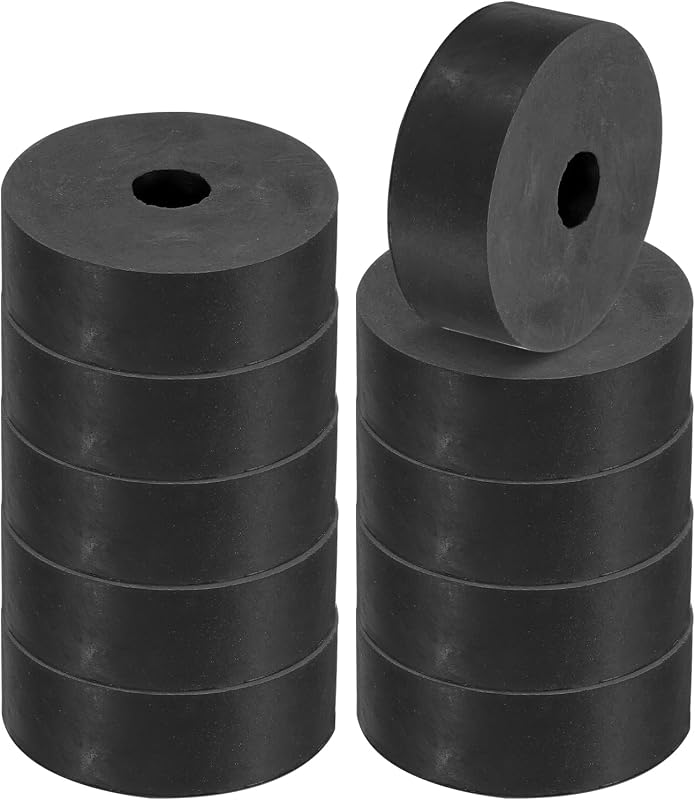 Espaciador goma 10uds 2.4pulg diam ext 0.59pulg diam int