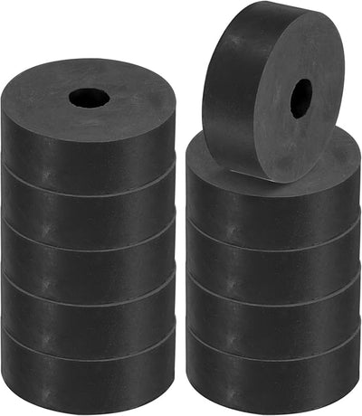 Espaciador goma 10uds 2.4pulg diam ext 0.59pulg diam int