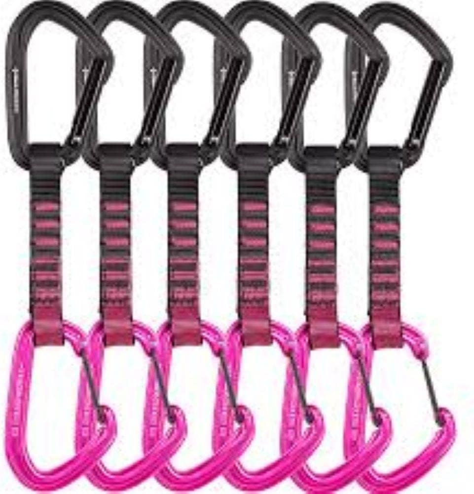 Cerradura Quickdraw duradera para escalada y deporte