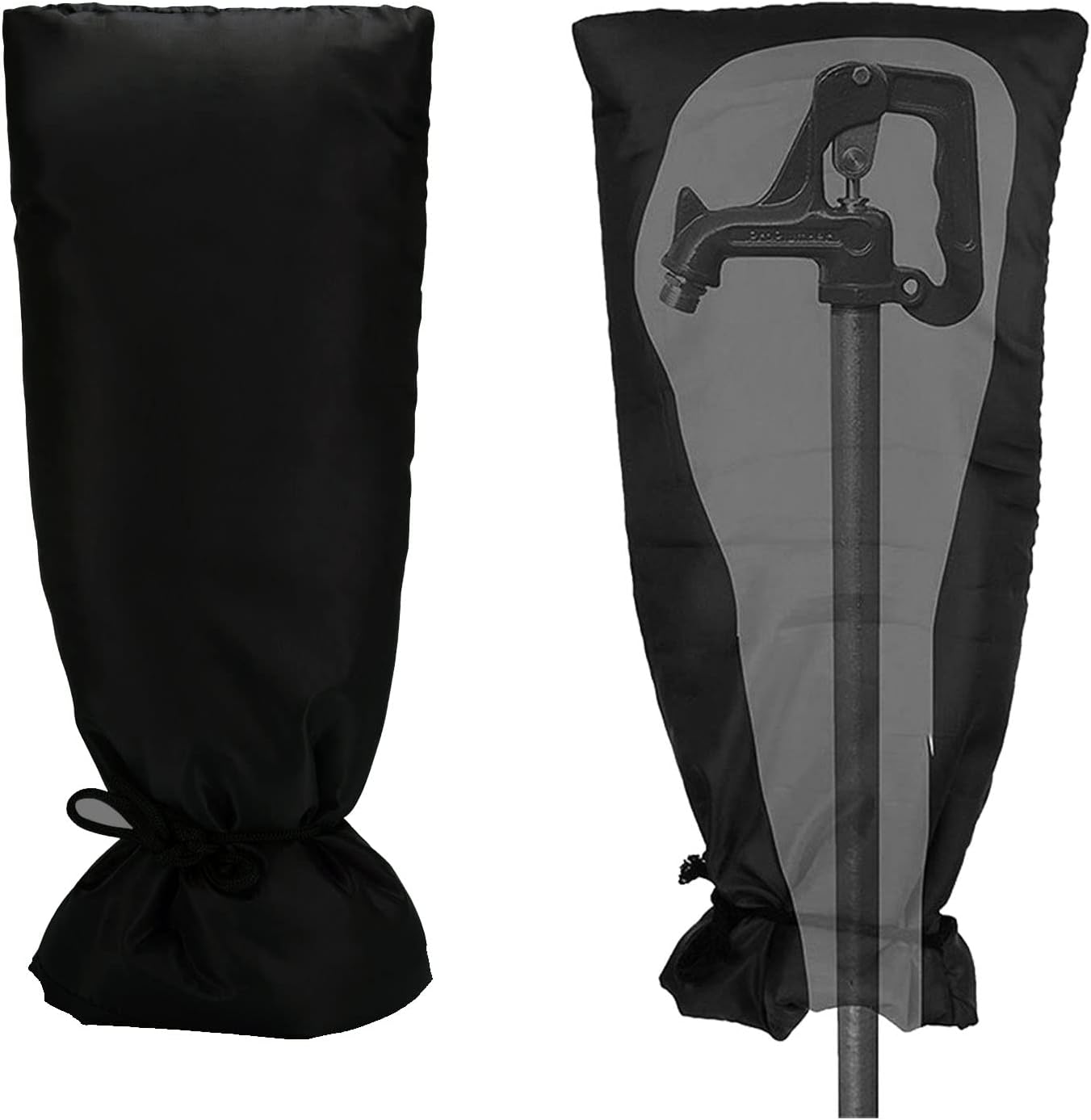 Fundas grifo exterior invierno 25.2x14pulg aisladas impermeables