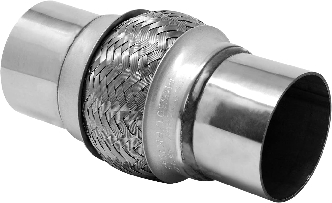 Tubo escape flexible acero inox 2.5x4"