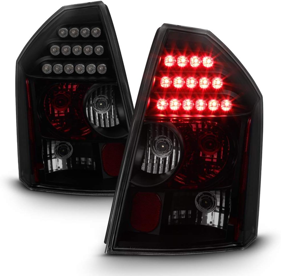 Lámparas freno LED Chrysler 300c negro ahumado