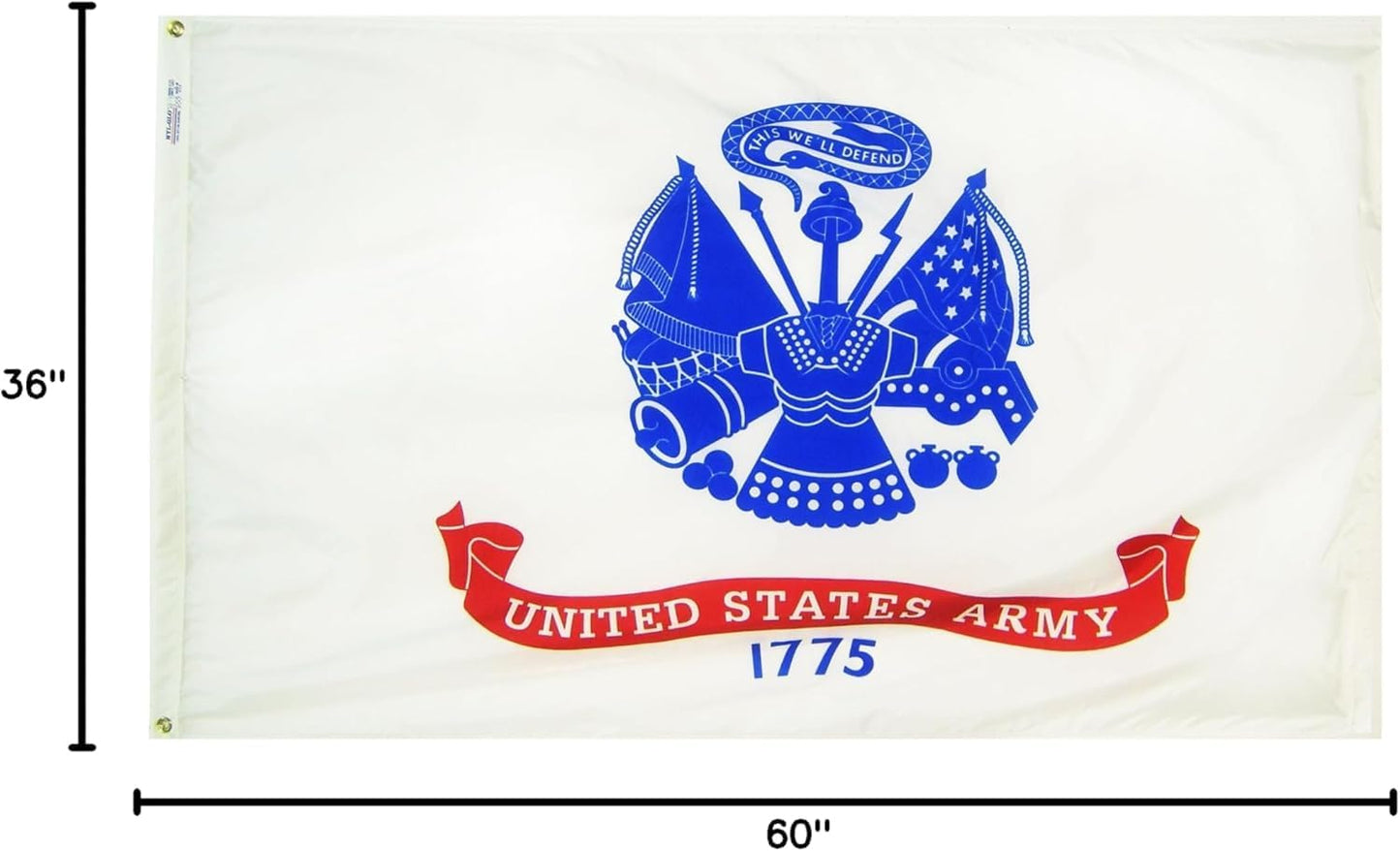 Bandera militar EE.UU. 3x5ft licencia oficial