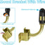 Soporte luz baliza giratoria con cable DIN