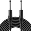 Cable instrumento 1/4pulg compatible guitarra bajo batería 6ft