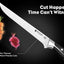 Cuchillo deshuesador 7pulg acero inox alto carbono NSF