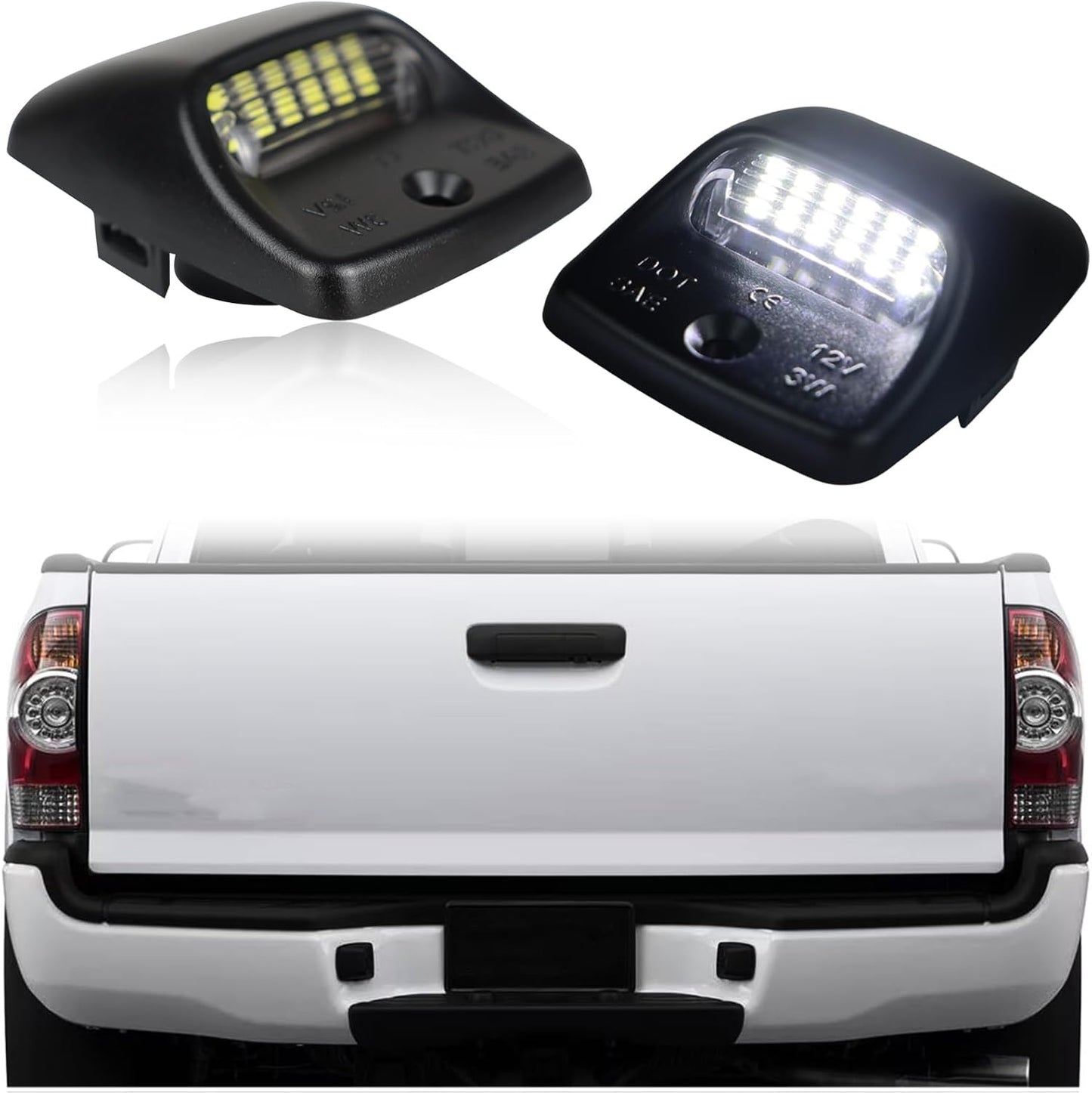 Lámpara matrícula LED comp Toyota Tacoma 05-15 Tundra 00-13