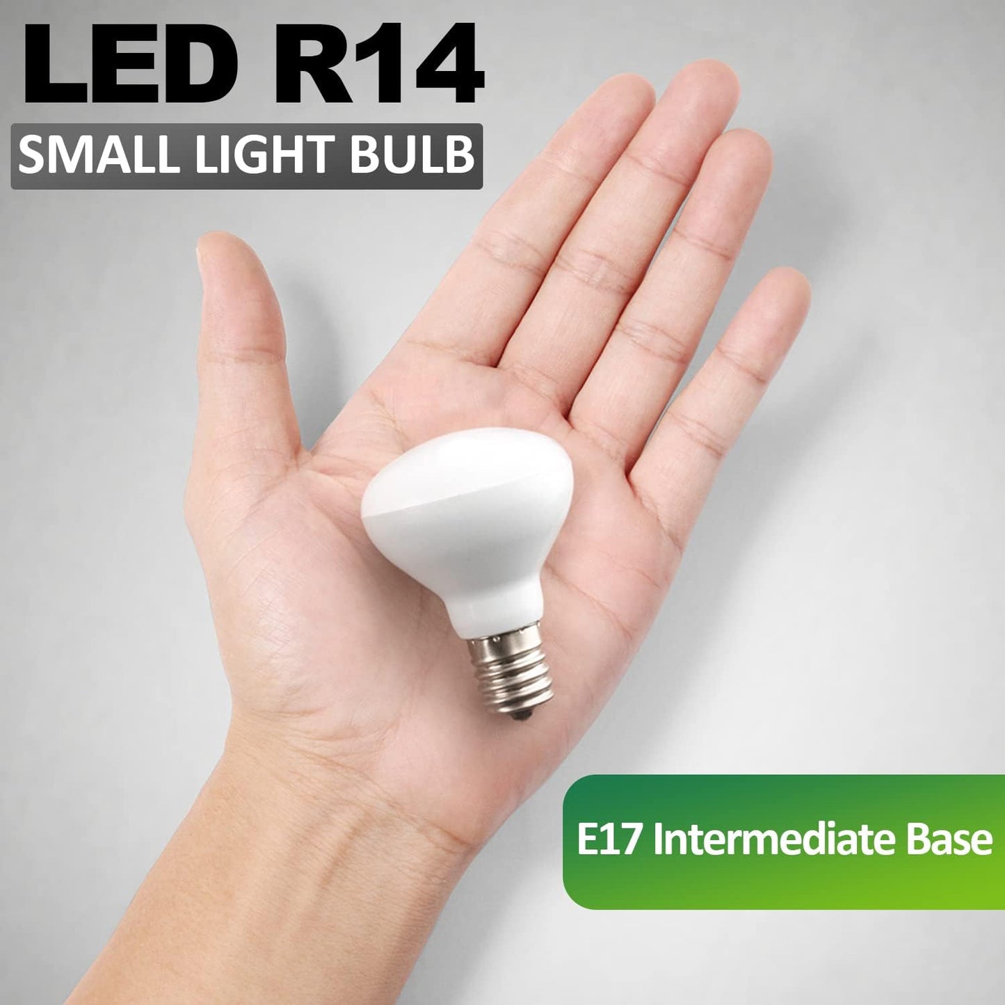 Bombilla LED E17 R14 4W 2700K Pack 6