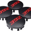 Tapas cubo rueda 2.5pulg emblema 3D Dodge Charger
