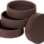 Almohadillas antideslizantes para muebles 3x3 pulg