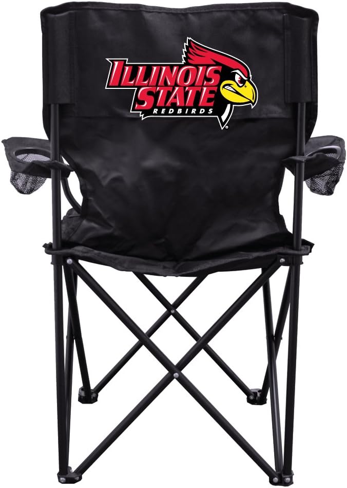 Silla camping plegable con transporte cabeza pájaro rojo